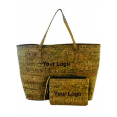 Cork wood bag