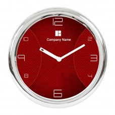 Clock Red