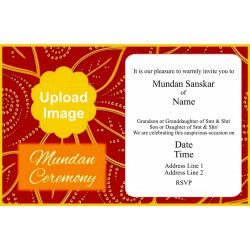 Mundan Invitations 